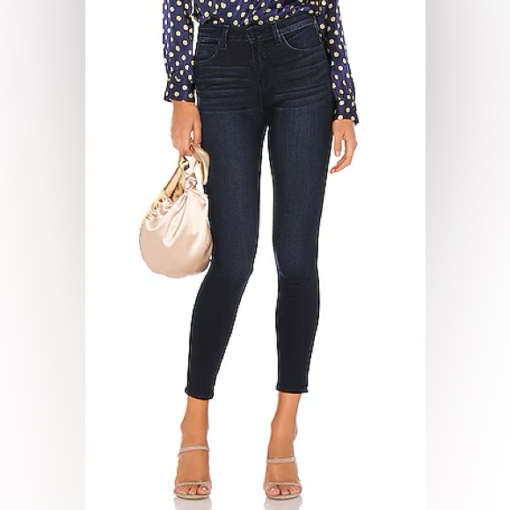 Mother The Looker Crop Ankle Skinny Jeans Coffee Tea or Me Size 27